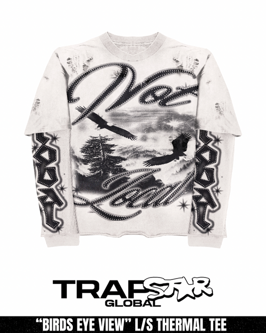 “BIRDS EYE VIEW” L/S THERMAL TEE